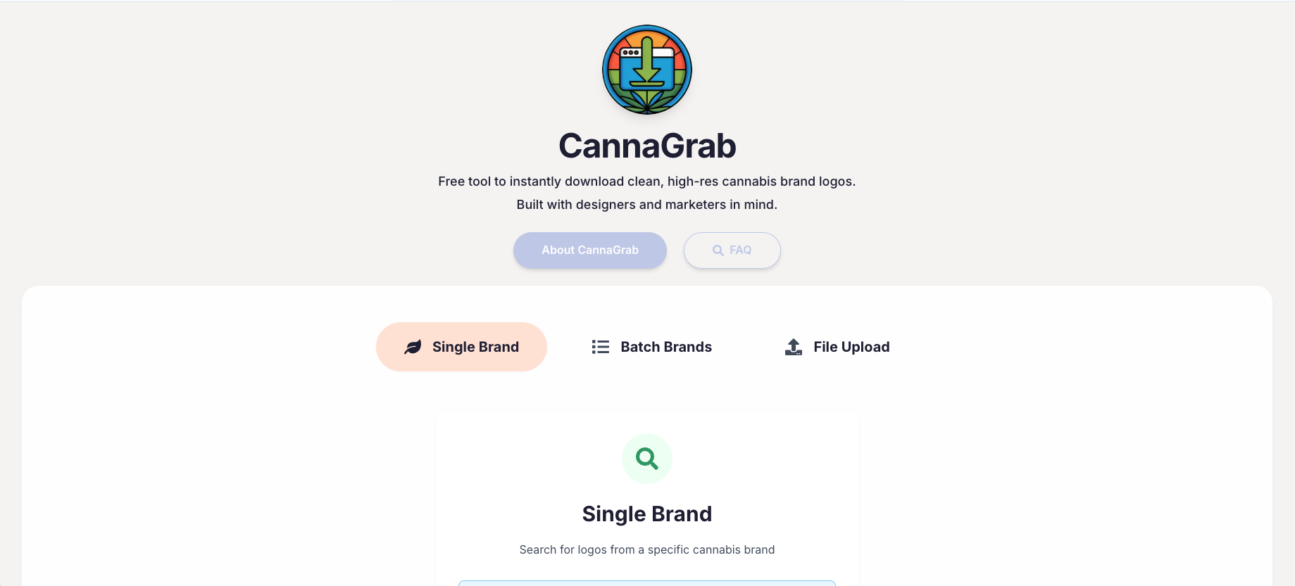 Cannagrab.App Screenshot